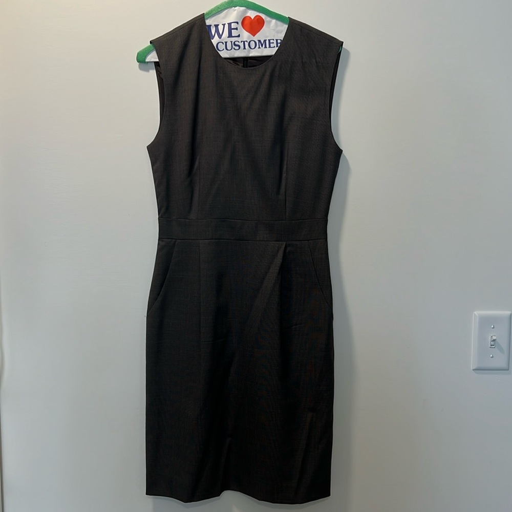 Theory suiting dress - brown/black color